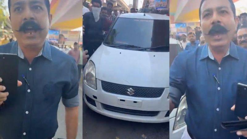 Surat Policeman Viral Video