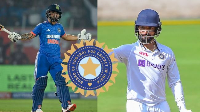 BCCI announces Central Contract 2023-24 Rinku Singh Rajat Patidar Jitesh Sharma