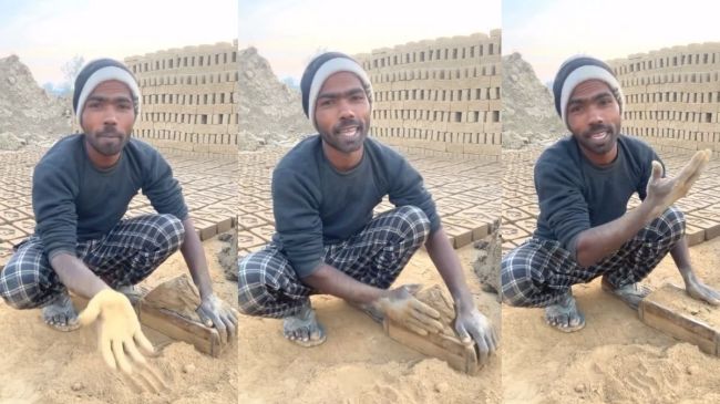 Video of laborer goes viral Video of laborer goes viral