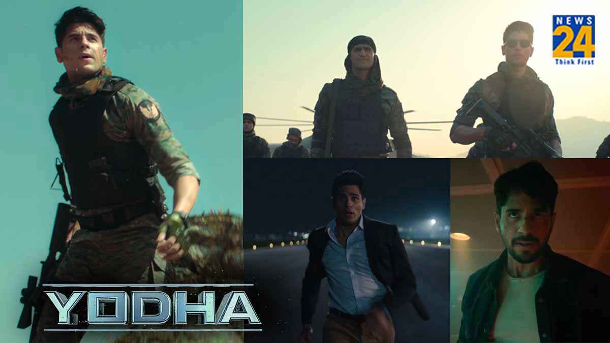 Yodha का टीजर रिलीज, जबरदस्त एक्शन मोड़ में नजर आए Sidharth Malhotra