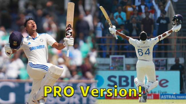 India vs England Yashsvi Jaiswal pro Version of Virat kohli Century Inning