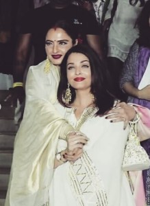 aishwarya with rekha