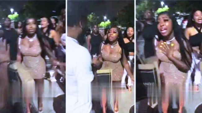 boyfriend and girlfriend fight