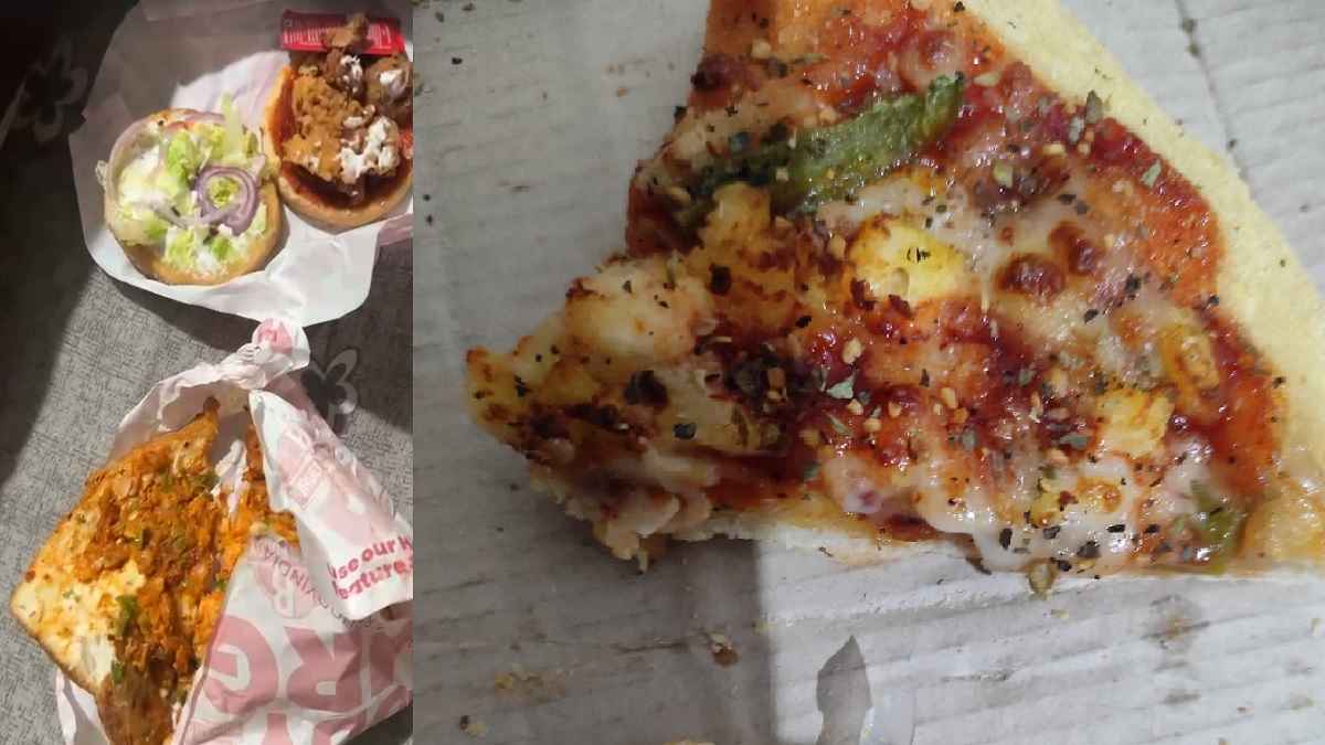 burger and pizza