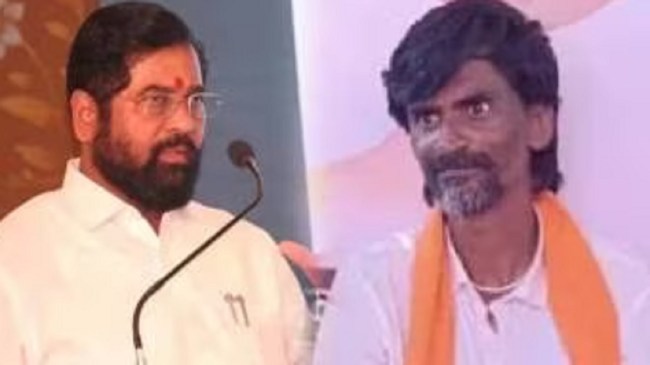 CM Eknath Shinde manoj jarange patil