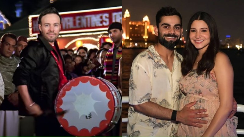 Ab De Villiers Reveals Virat Kohli Anushka Sharma Good News Social Media Funny Memes Viral