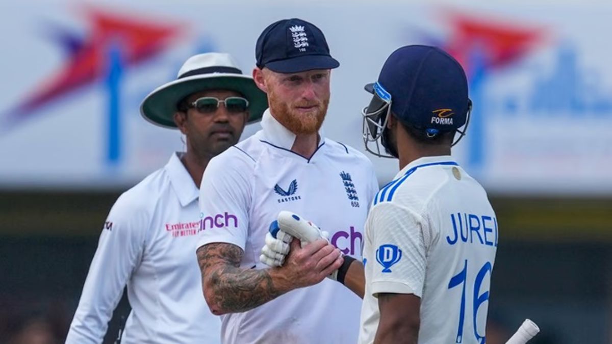 India vs England Test Series dhruv jurel ben foakes crush ben stokes