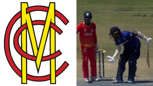 Under 19 World Cup 2024 England Hamza Shaikh Given Out Handling Ball What MCC Law States