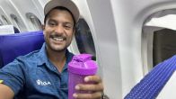 Mayank Agarwal picture shared water bottel ranji trophy 2024