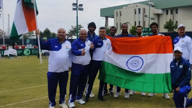 India Beat Pakistan In davis Cup by 4-0 (Image Credit : 'X') India Beat Pakistan In davis Cup by 4-0