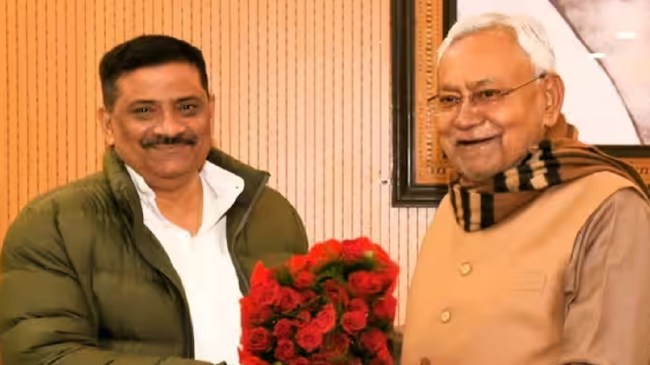 Nitish Kumar Sanjay Kumar Jha