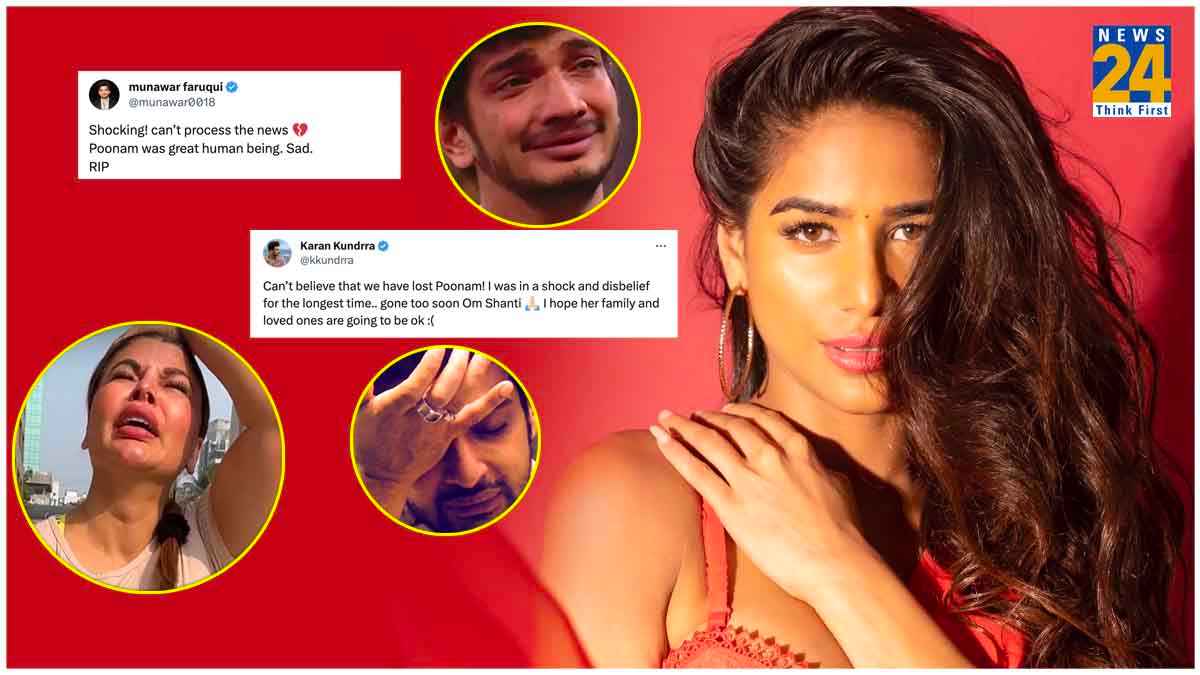 Celebs Mourns Poonam Pandey Death