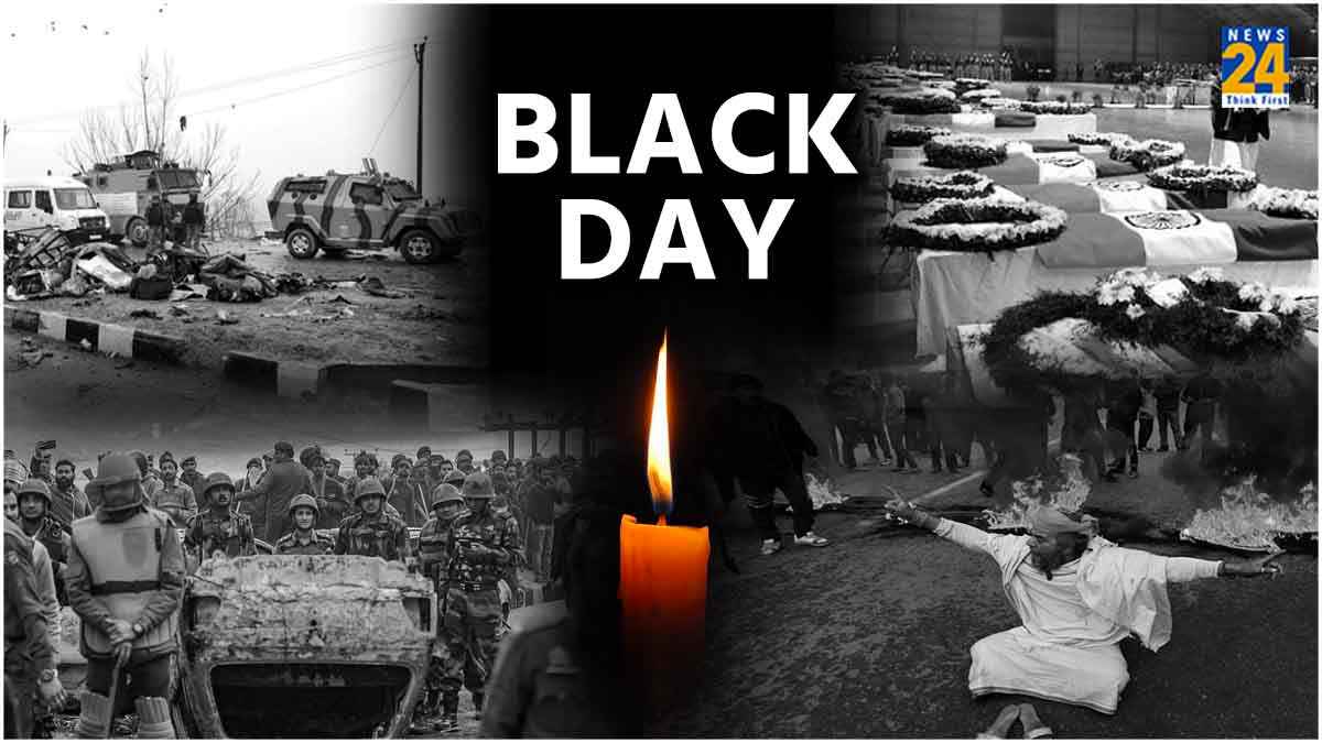 Pulwama Attack: सड़क पर बिखरे शव, धू-धू कर जलती गाड़ियां, शहीद हुए थे 40 जवान, जरा याद करो कुर्बानी...