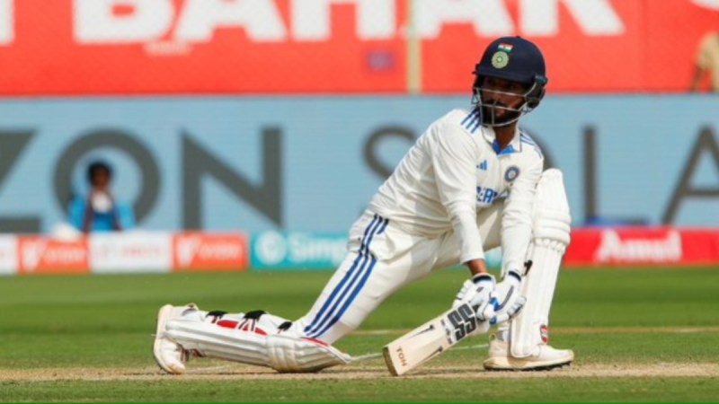 IND vs ENG Rajat Patidar Reverse Sweep Against Joe Root Test Debut Visakhapatnam Watch Video