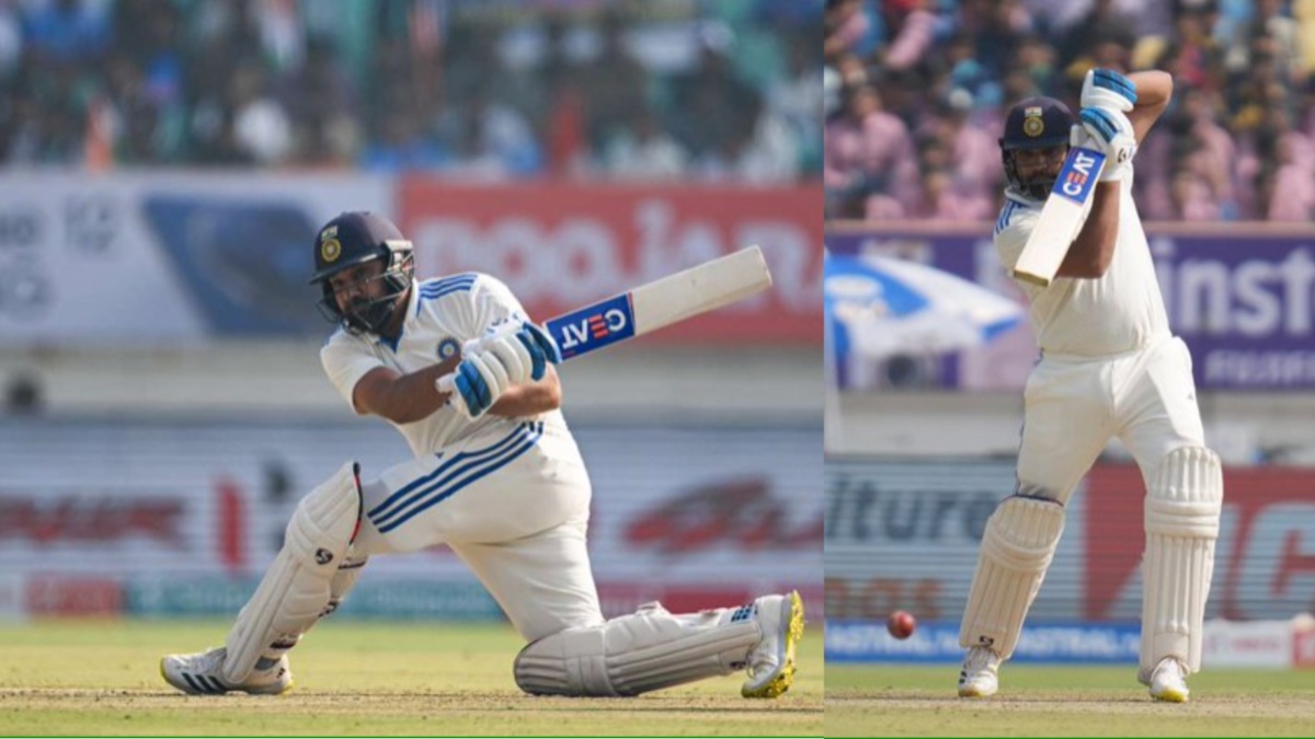 Rohit Sharma Fifty IND vs ENG Rajkot Test Enters Special Club of Sachin Tendulkar Virat Kohli