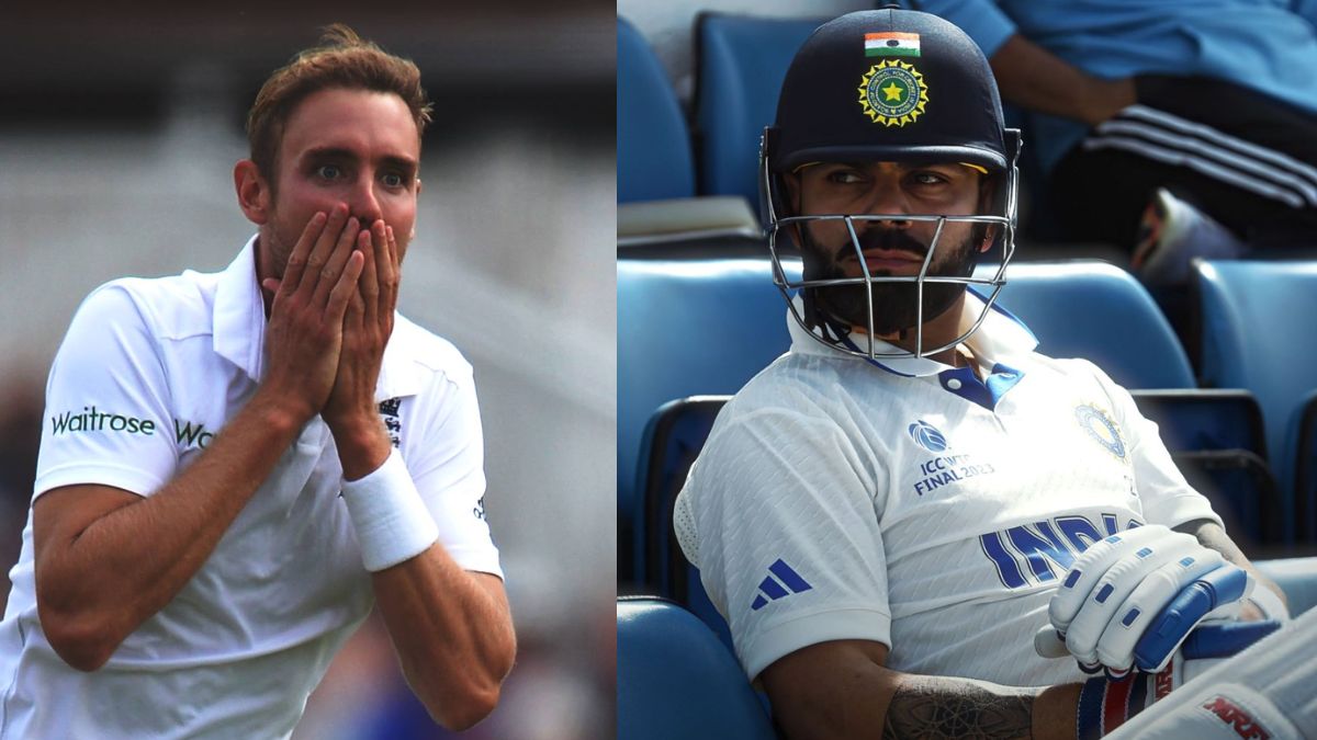 India vs England Test stuart broad said shame for series virat kohli not playing