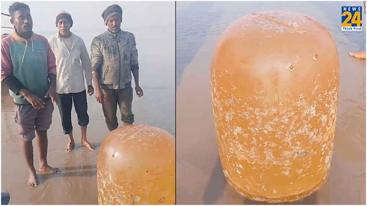 Gujarat: समुद्र में मिला 100 किलो का शिवलिंग, दर्शन के लिए उमड़े लोग