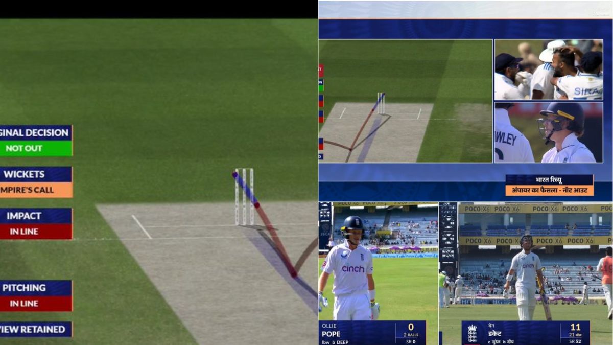 India vs England 4th Test day 4 drs umpires call