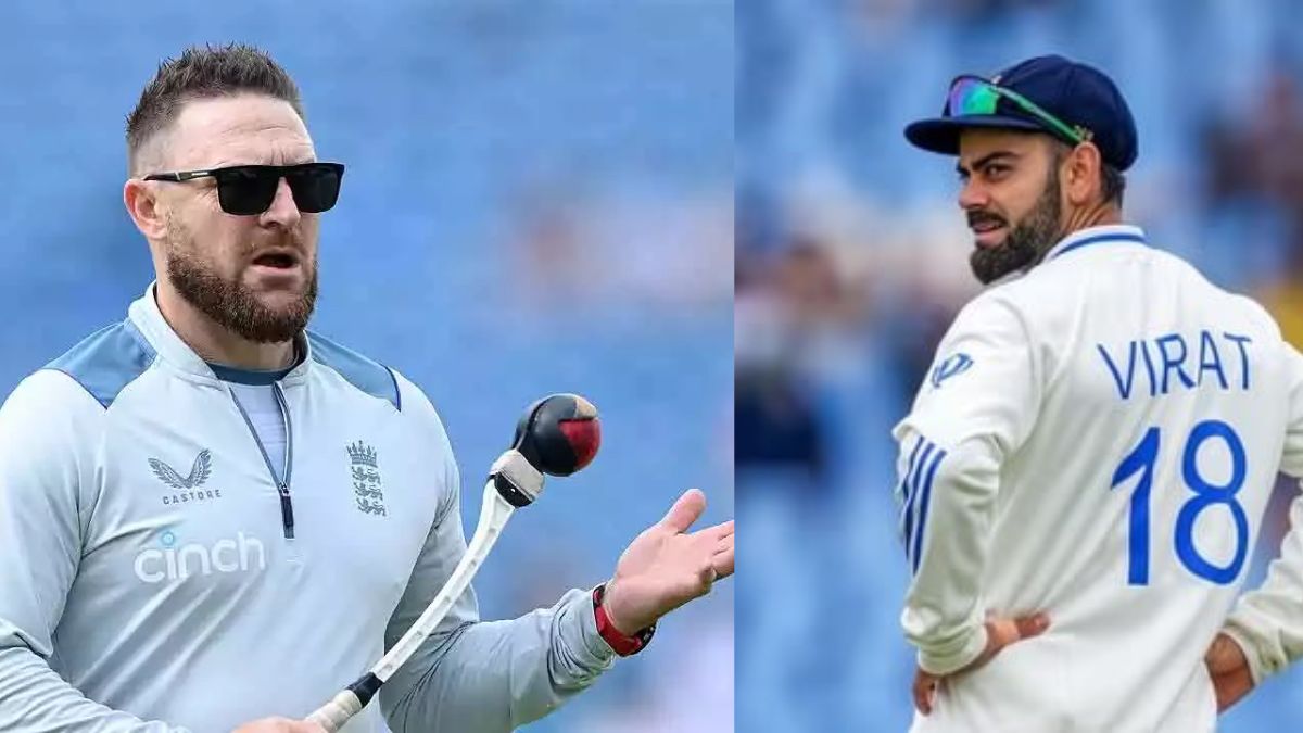 India vs England 3rd Test Virat kohli likey return rajkot test Brendon McCullum reaction