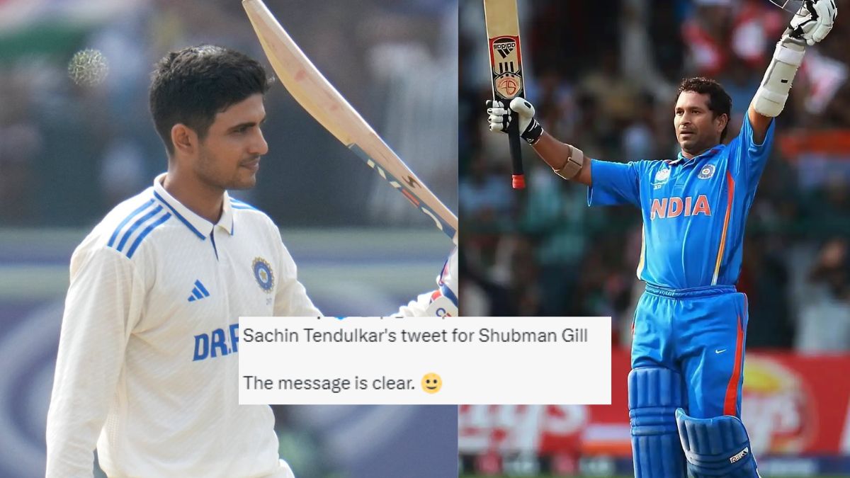 Ind vs Eng Shubman Gill Hit Century Sachin Tendulkar Praises Fan Funny Reaction