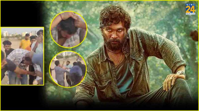 Allu Arjun Prabhas Fans Fight Allu Arjun Prabhas Fans Fight