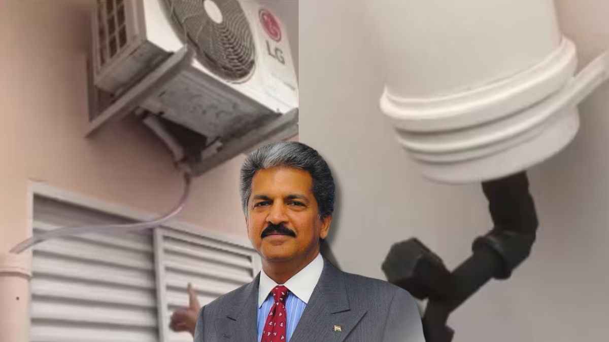 आनंद महिंद्रा ने शेयर किया AC का पानी बचाने का गजब तरीका, बोले-जल ही धन