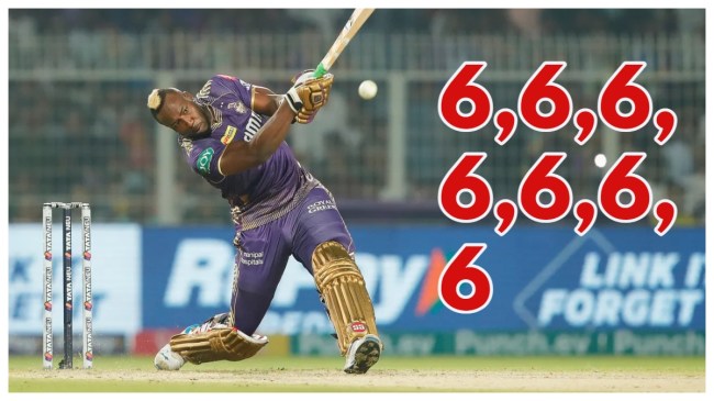 Andre Russell Andre Russell becomes FASTEST to 200 IPL sixes by balls