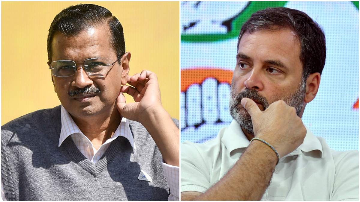 Arvind Kejriwal and Rahul Gandhi