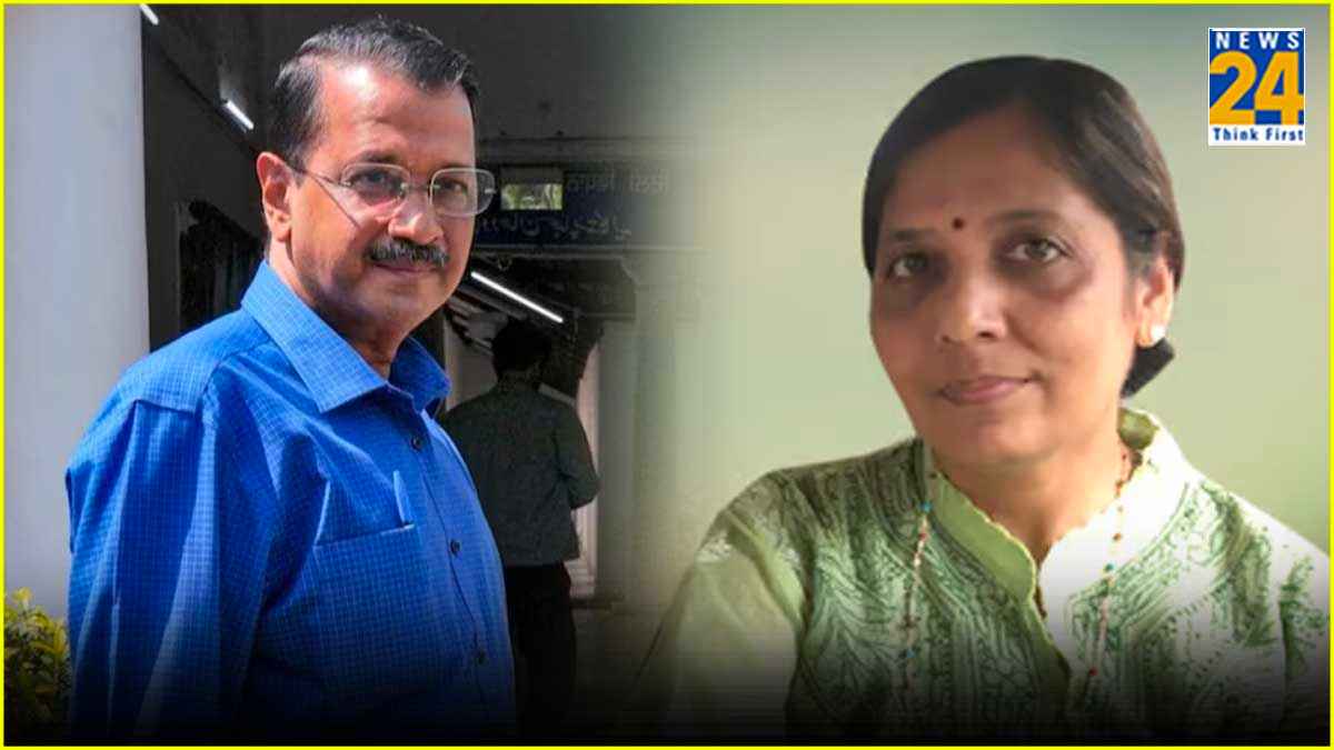Arvind Kejriwal and Sunita Kejriwal
