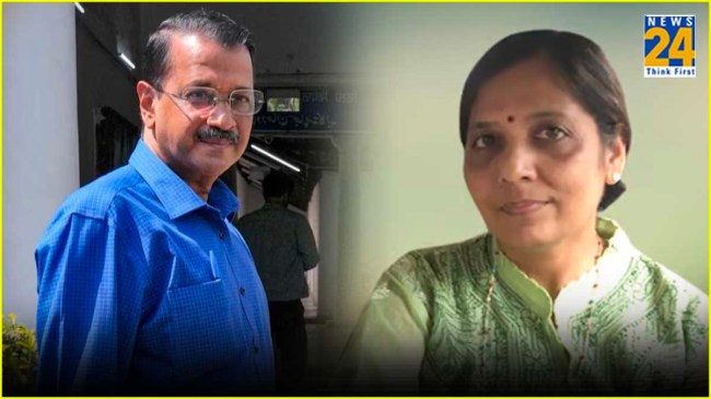 Arvind Kejriwal and Sunita Kejriwal