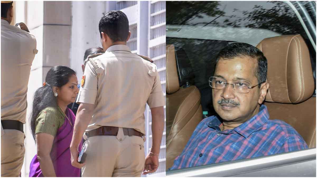 Arvind Kejriwal k kavitha delhi excise policy case