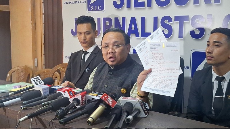 Darjiling BJP MLA Neeraj Zimba