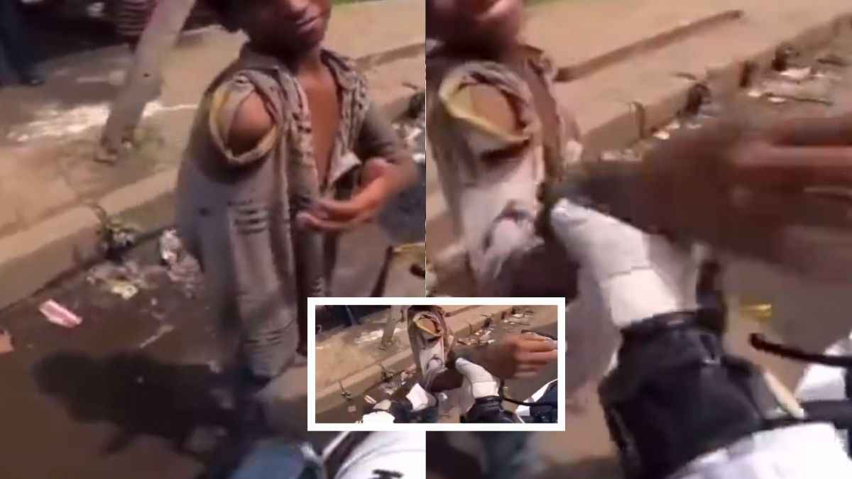 Beggar video goes viral
