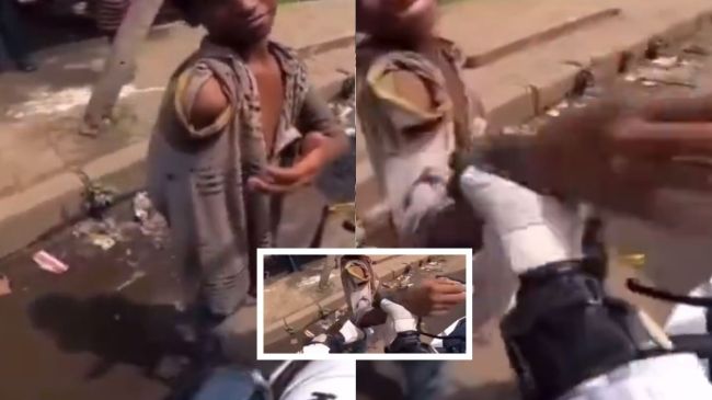 Beggar video goes viral Beggar video goes viral