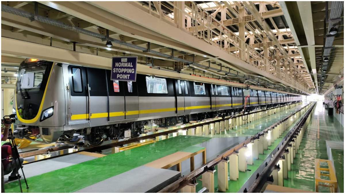 Bengaluru Driverless Metro Train