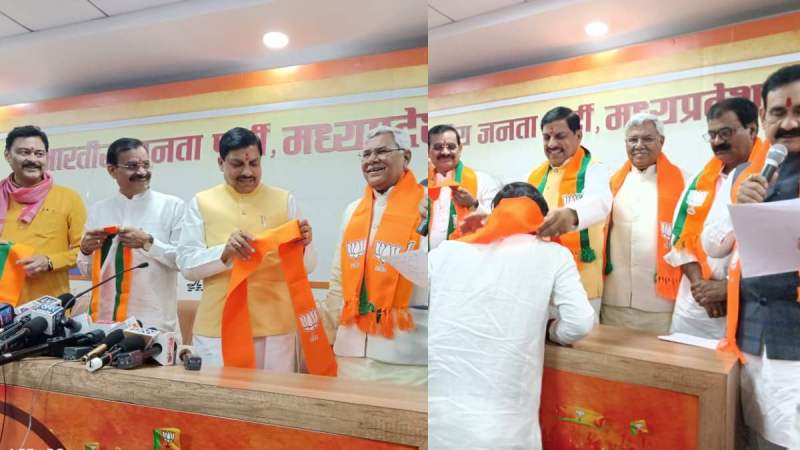 Bhind Former MP Dr Ram Lakhan Singh Join BJP