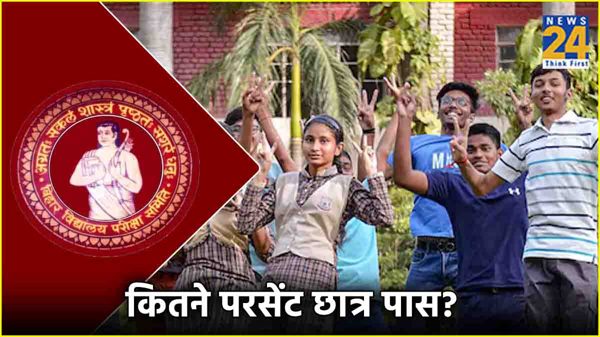 Bihar Board 10th Result Pass Percentage