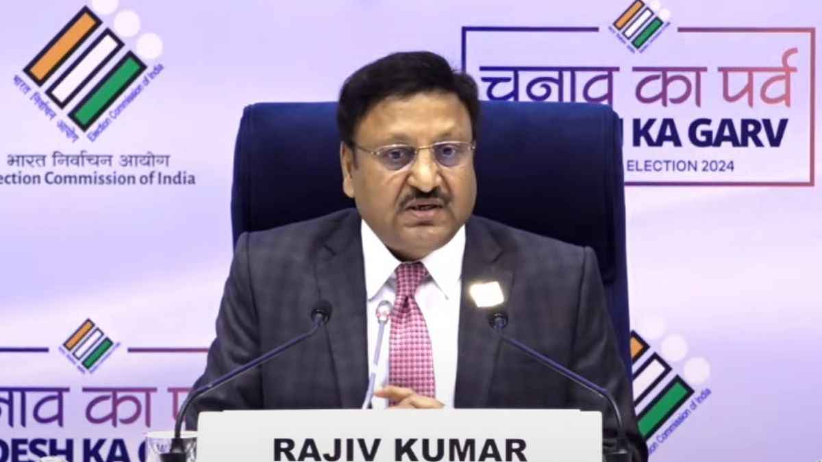 जब CEC राजीव कुमार की जुबां से छलका EVM का दर्द, 'वफा खुद से नहीं होती और खता...'