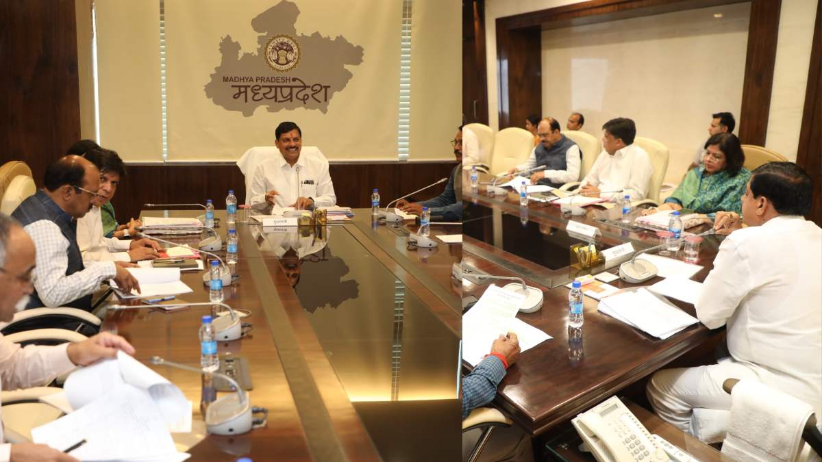 CM Mohan Yadav Meeting With Ministers