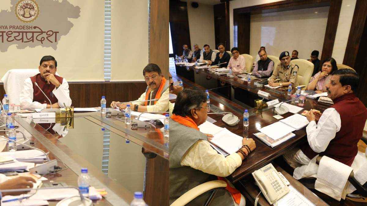 CM Mohan Yadav Simhastha-2028 Meeting