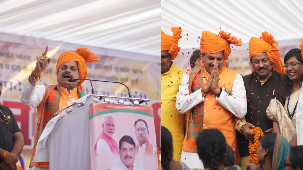 CM Mohan Yadav in Narela