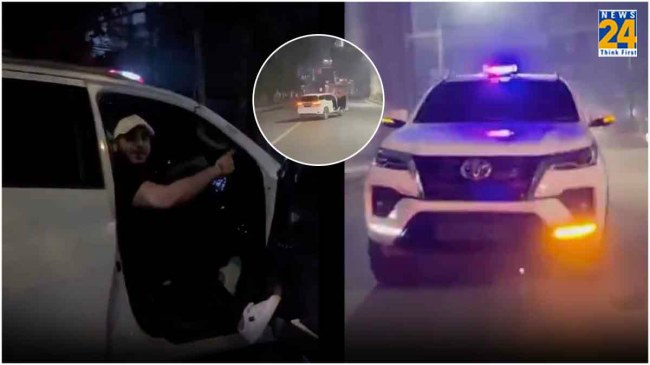 Car Stunt Video Viral Delhi Police Seized SUV