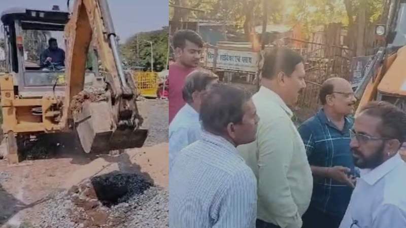 Chhattisgarh Bilaspur Strict Action on Illegal Plotting