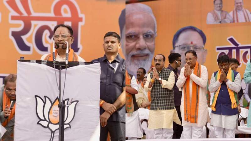 Chhattisgarh CM Vishnudev Sai Target Congress