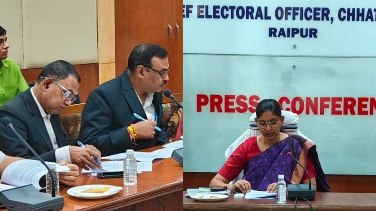 Chhattisgarh Chief Electoral Officer Reena Baba Saheb Kangale