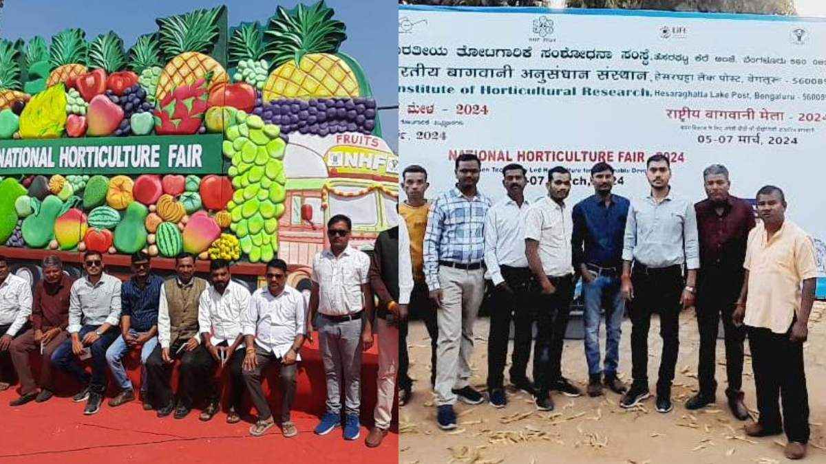Chhattisgarh Farmer in National Horticulture Fair