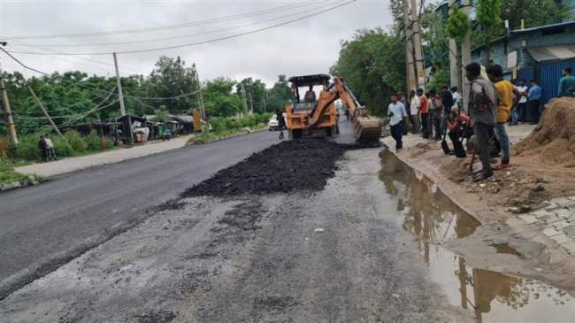 Chhattisgarh Kapitpathra-Tamanar-Milupara Road