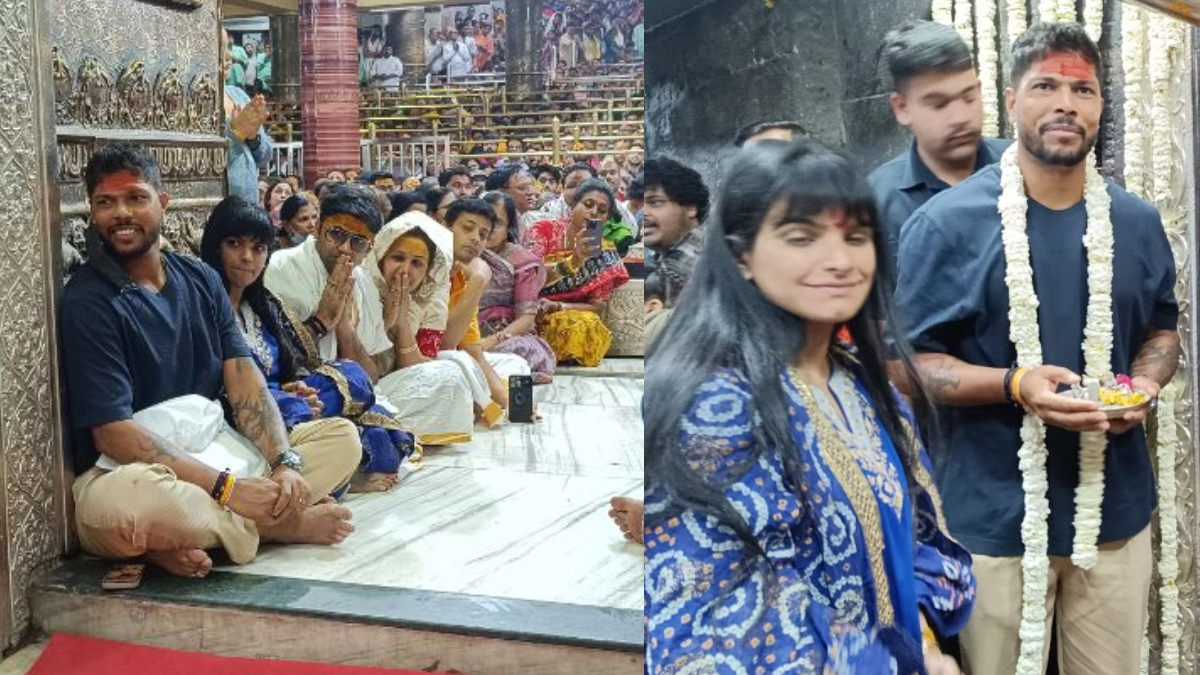 Cricketer Umesh Yadav At Mahakal Mandir