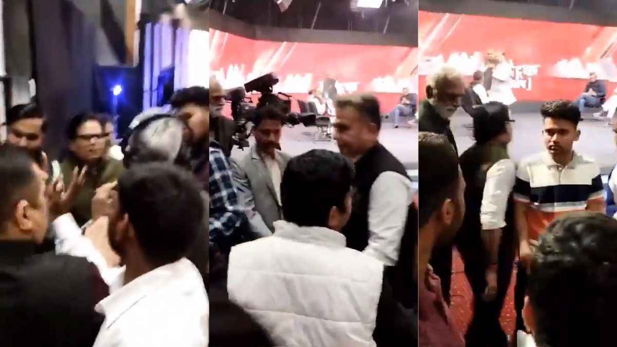 DD News Fight Viral Video