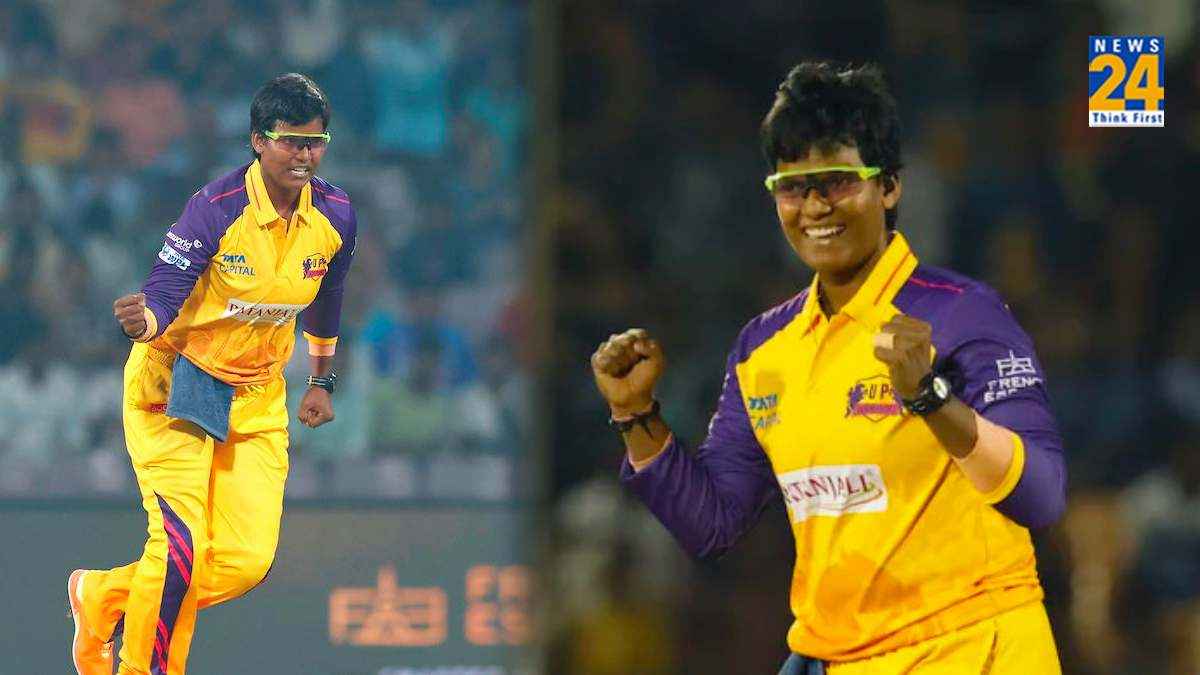WPL 2024 up warriors vs Delhi capitals deepti Sharma took hatrick wicket 2nd bowler in history